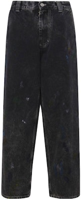 (W) Maison Margiela FW22 Jeans de Tiro Alto y Corte Ancho Negro. S51LA0162S30842900 Order (W) Maison Margiela FW22 Jeans de Tiro Alto y Corte Ancho Negro. S51LA0162S30842900