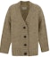 Buy (W) Maison Margiela FW22 Kardigan Knit Kancing Leher V Oversized Coklat Beige SI0GP0004S17802736M