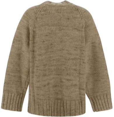 (W) Maison Margiela FW22 Kardigan Knit Kancing Leher V Oversized Coklat Beige SI0GP0004S17802736M Lookbook (W) Maison Margiela FW22 Kardigan Knit Kancing Leher V Oversized Coklat Beige SI0GP0004S17802736M