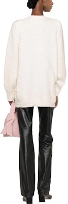 (W) Maison Margiela FW22 Sweater Leher Bulat Putih Minimalis. SI0GP0001S17664101 Shop (W) Maison Margiela FW22 Sweater Leher Bulat Putih Minimalis. SI0GP0001S17664101