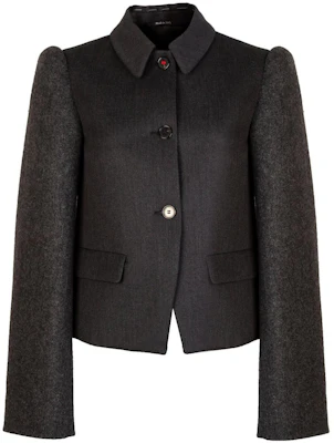 (W) Abrigo Chaqueta Negra Maison Margiela FW22 con Solapa y un Solo Botón. S51BN0428S53775900 Order (W) Abrigo Chaqueta Negra Maison Margiela FW22 con Solapa y un Solo Botón. S51BN0428S53775900