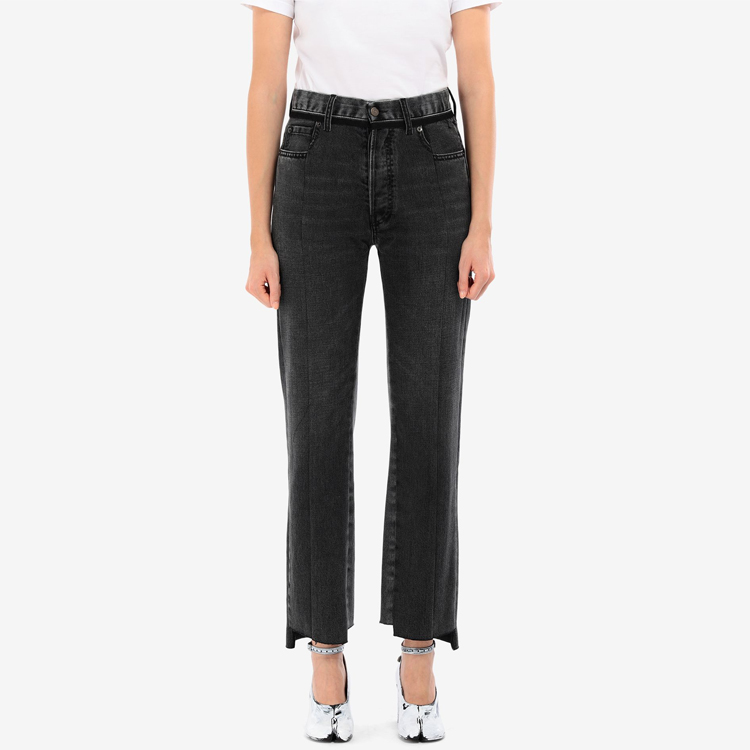 Details for (W) Maison Margiela Jeans Denim Grises Asimétricos Rectos Deshilachados S51LA0132S30496962