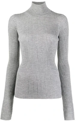 (W) Maison Margiela Abu-Abu Sweter Wol Turtleneck Rajut S51HA1072S17464854M Buy (W) Maison Margiela Abu-Abu Sweter Wol Turtleneck Rajut S51HA1072S17464854M