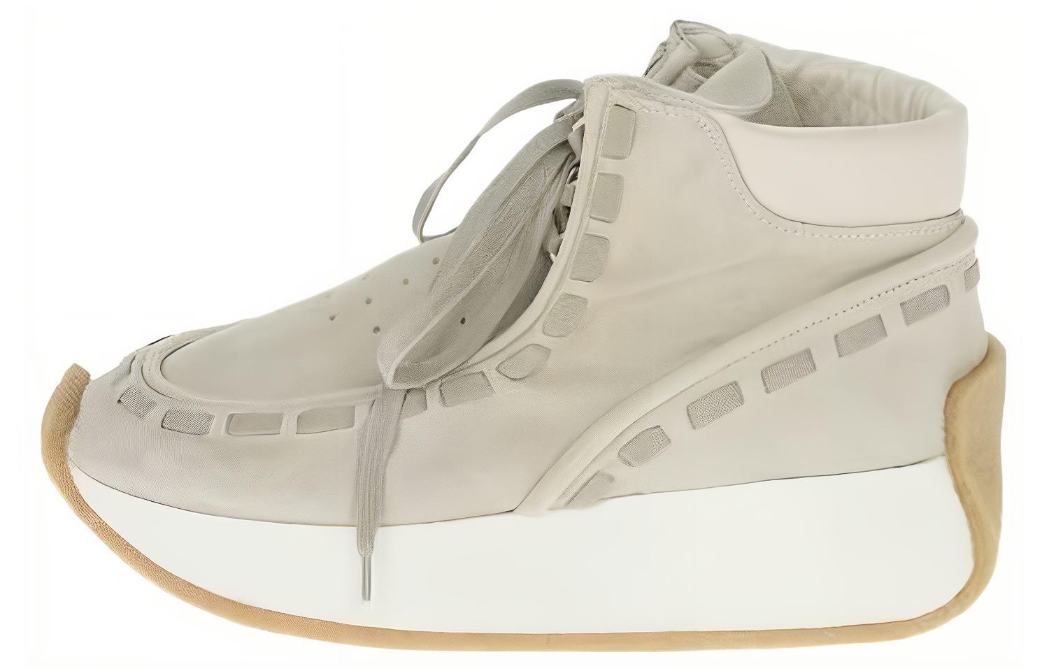 (Women) Maison Margiela Hi Top 'Beige Leather' S40WS0181PR047T2017
