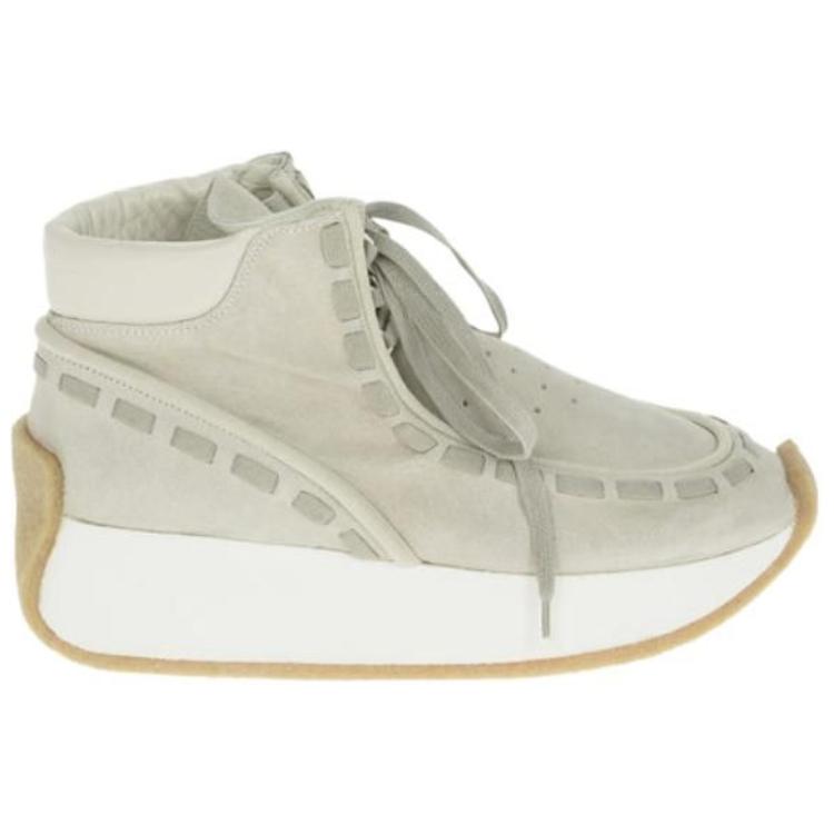 Order (W) Maison Margiela 高帮 '米色皮革' 球鞋 S40WS0181PR047T2017