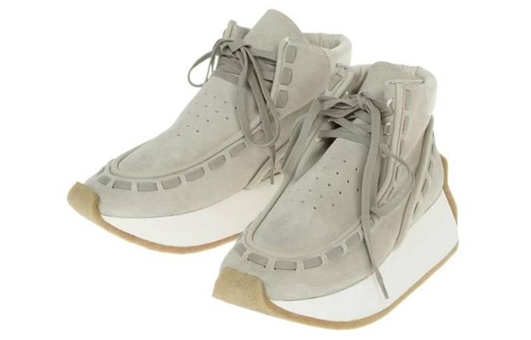 Lookbook (W) Maison Margiela 高帮 '米色皮革' 球鞋 S40WS0181PR047T2017