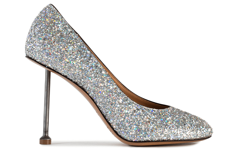 Order (W) 메종 마르지엘라 '메탈릭 플래시 실버' 하이탑 스니커즈 S58WL0109P0787T9002