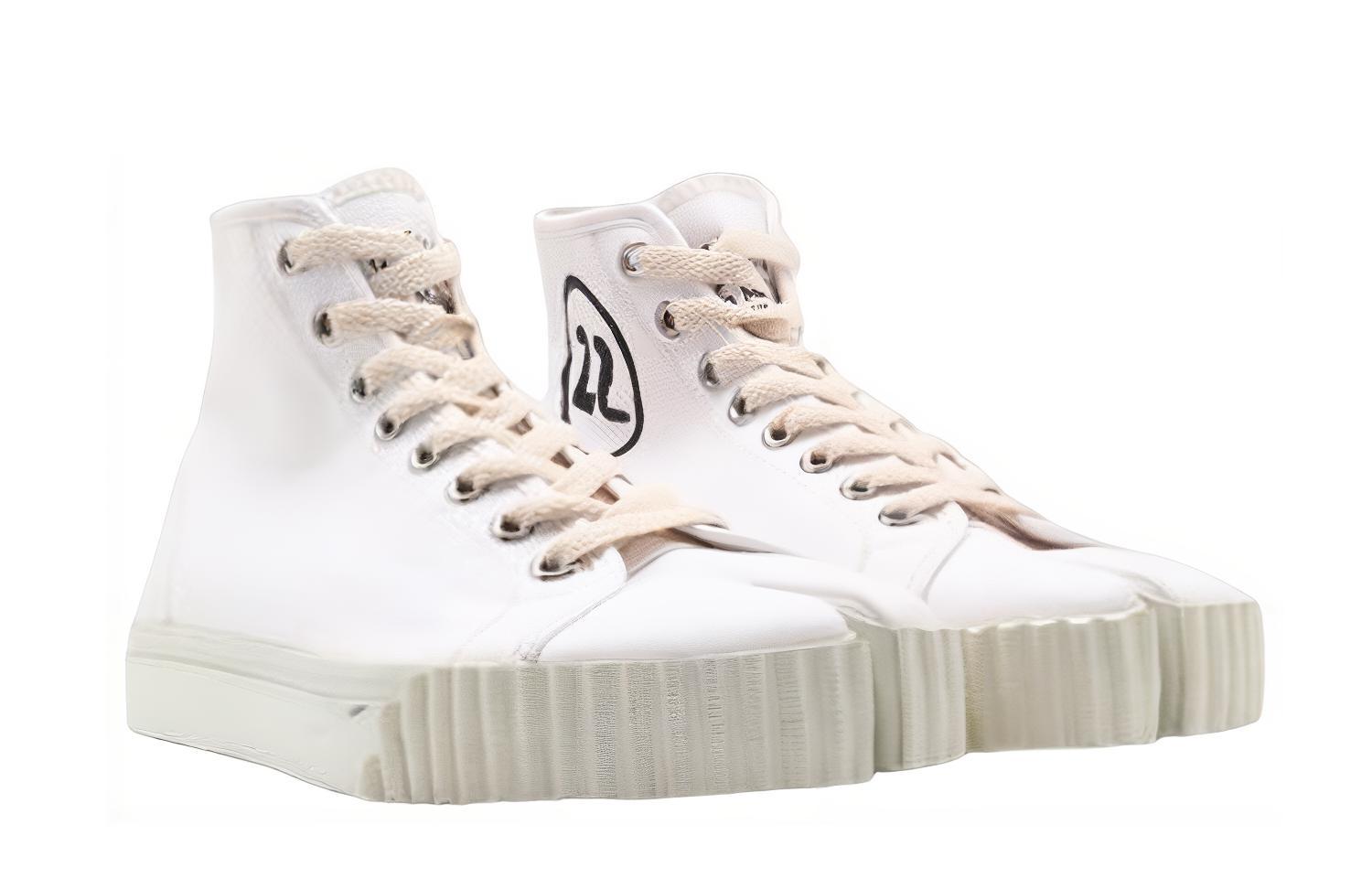 (W) Maison Margiela High-Top Sneaker 'White' 圖 3