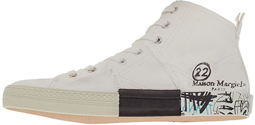 (W) Sneaker Alta Maison Margiela ''Bianco Grigio Graffiti'' S58WS0127P1875T1016 Buy (W) Sneaker Alta Maison Margiela ''Bianco Grigio Graffiti'' S58WS0127P1875T1016