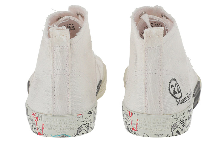 Purchase (W) Sneaker Alta Maison Margiela ''Bianco Grigio Graffiti'' S58WS0127P1875T1016