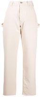 (Women) Maison Margiela High-Waisted Straight-Leg Cotton Pants SS21 S29LA0087S30752105 (Women) Maison Margiela High-Waisted Straight-Leg Cotton Pants SS21 S29LA0087S30752105