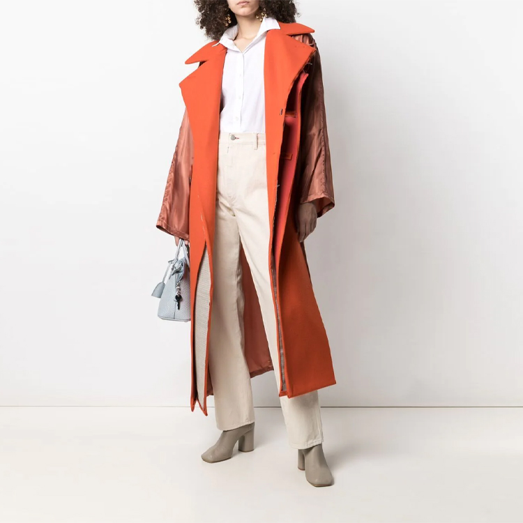 Lookbook (W) Pantalones de Algodón Rectos y de Talle Alto Maison Margiela SS21 S29LA0087S30752105