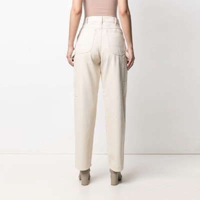 (W) Pantalones de Algodón Rectos y de Talle Alto Maison Margiela SS21 S29LA0087S30752105 Shop (W) Pantalones de Algodón Rectos y de Talle Alto Maison Margiela SS21 S29LA0087S30752105