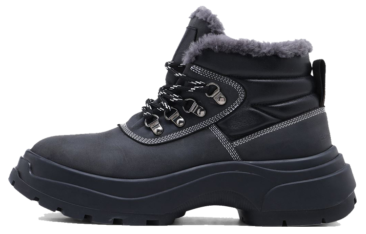 (Women) Maison Margiela Lace-Up Boot 'Wool Lined Grey' S58WS0196P4351H2186