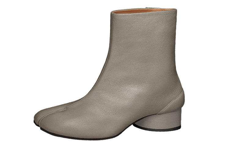 Buy (W) Maison Margiela Leder Stiefelette 3cm Grau ''Komfort Mode'' S58WU0273P3753T8135