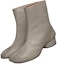 Shop (W) Maison Margiela Boot Kulit Buku Lali 3cm Kelabu 'Fesyen Selesa' S58WU0273P3753T8135