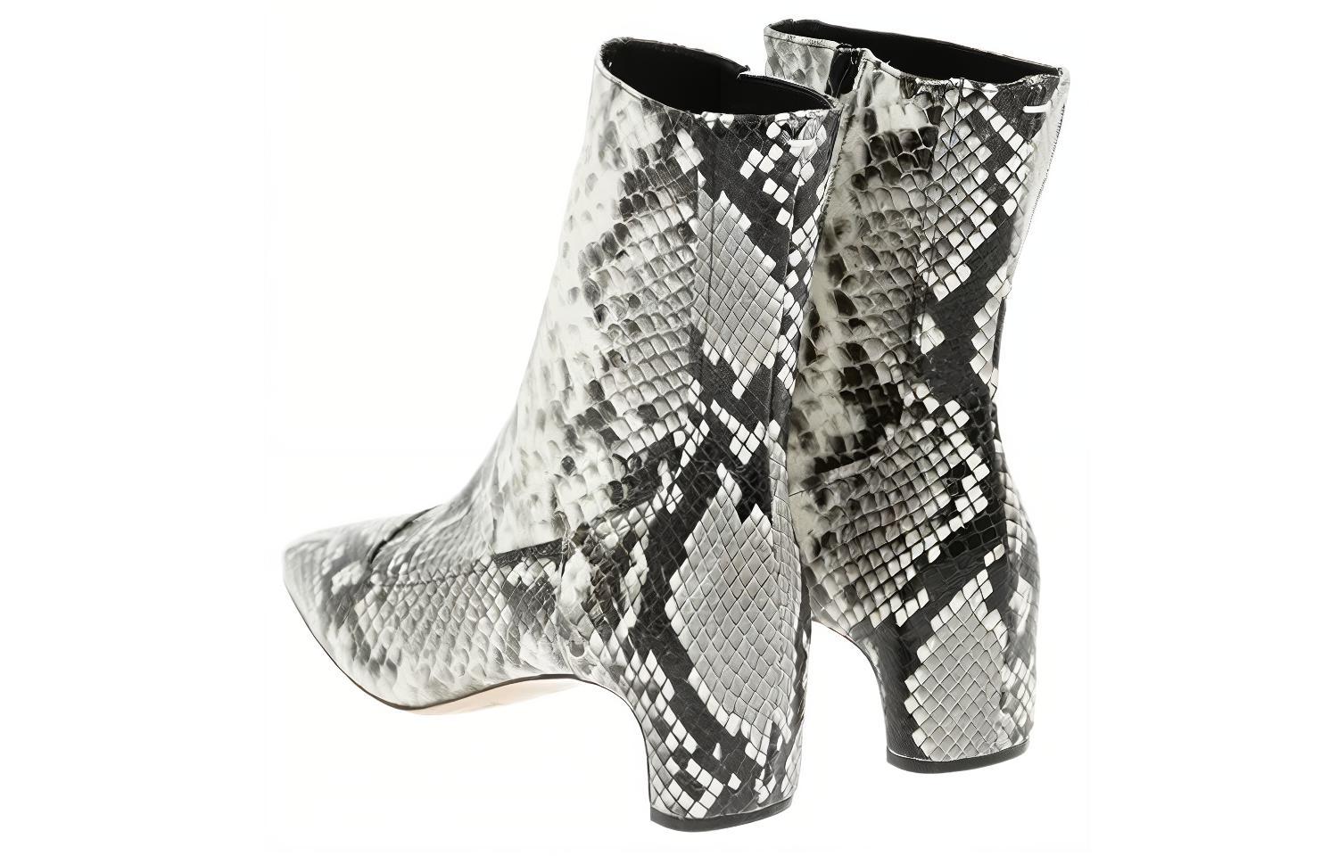 Purchase Maison Margiela 梅森馬吉拉 皮革 時尚短靴 女款 白黑色