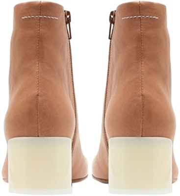 (W) Maison Margiela Sepatu Boot Kulit Coklat untuk Pergelangan Kaki S59WU0173P2721T2212 Lookbook (W) Maison Margiela Sepatu Boot Kulit Coklat untuk Pergelangan Kaki S59WU0173P2721T2212