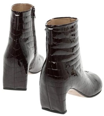 (W) Maison Margiela 酒红色皮革短靴 S39WU0147P3837T2271 Lookbook (W) Maison Margiela 酒红色皮革短靴 S39WU0147P3837T2271