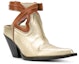 Lookbook (W) Maison Margiela But Kasut Kulit Buku Lali 'Gold Hollow Cowboy' S39WP0052SY1192961