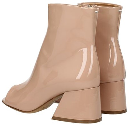 (W) 메종 마르지엘라 핑크 레더 앵클 부츠 S58WP0122SY0447129 Shop (W) 메종 마르지엘라 핑크 레더 앵클 부츠 S58WP0122SY0447129