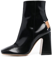 (Women) Maison Margiela Leather Ankle Boots with Side Zip 'Black' S58WU0385PS679T8013 (Women) Maison Margiela Leather Ankle Boots with Side Zip 'Black' S58WU0385PS679T8013