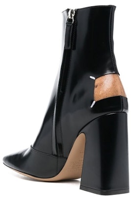 (W) But Ankle Kulit Maison Margiela dengan Zip Sisi 'Hitam' S58WU0385PS679T8013 Shop (W) But Ankle Kulit Maison Margiela dengan Zip Sisi 'Hitam' S58WU0385PS679T8013