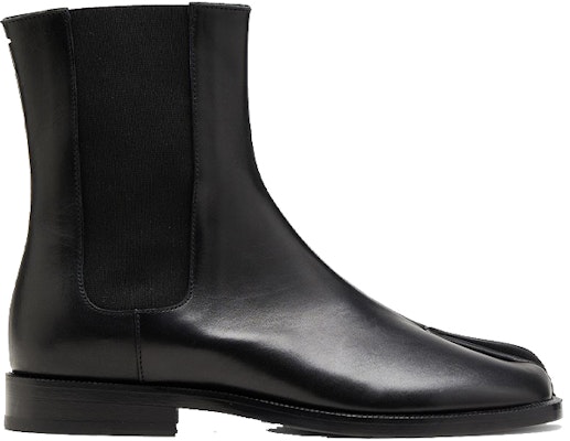 (W) Maison Margiela Sepatu Boots Kulit Hitam Trend Kasual Square-Toe Ankle S58WU0275P3292T8013 Order (W) Maison Margiela Sepatu Boots Kulit Hitam Trend Kasual Square-Toe Ankle S58WU0275P3292T8013
