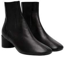 Order (W) Maison Margiela Sepatu Chelsea Kulit '6-Heel Hitam' S59WU0104P2809T8013