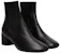 (W) Maison Margiela Kulit Chelsea '6-Heel Hitam' S59WU0104P2809T8013
