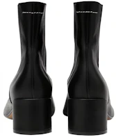 Lookbook (W) Maison Margiela Sepatu Chelsea Kulit '6-Heel Hitam' S59WU0104P2809T8013