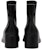 (W) Maison Margiela Kulit Chelsea '6-Heel Hitam' S59WU0104P2809T8013