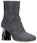Order (W) Botines de Moda con Tacón Curvado de Cuero Maison Margiela 'Negro' S39WU0139P3048T8013