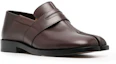 Lookbook (W) Maison Margiela Scarpe Pelle Tacco Grosso Basse ''Marrone'' S39WR0021P4165T2154