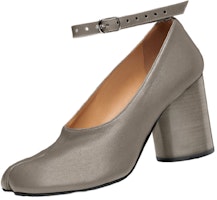 Maison Margiela梅森瑪吉拉 牛皮 時尚搭扣 粗根 高筒鞋 8cm 女款 灰色 Order Maison Margiela梅森瑪吉拉 牛皮 時尚搭扣 粗根 高筒鞋 8cm 女款 灰色