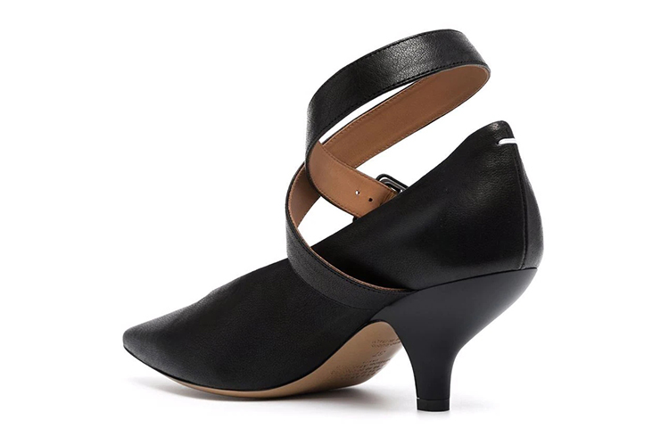 (W) Maison Margiela Leather High-Top 'Black' 圖 3