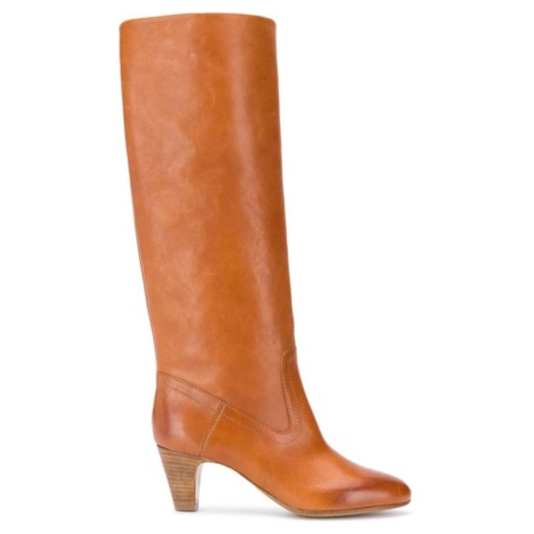 (W) Maison Margiela Leather High-Top 'Brown' 圖 2