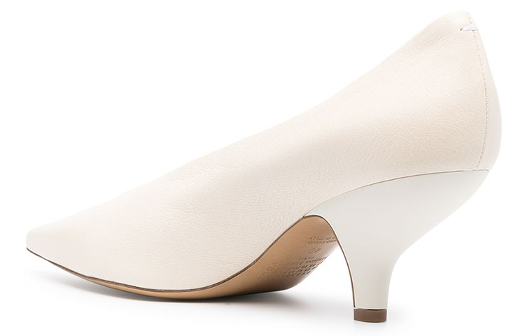 (W) Maison Margiela Leather High-Top 'White' 圖 3