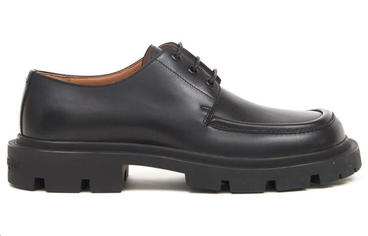 Order (W) Maison Margiela Zapatos de Cuero con Cordones 'Moda Negra' S58WQ0133P3292H8396