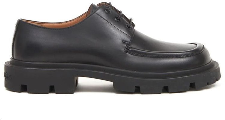 (Women) Maison Margiela Leather Lace-Up 'Black Fashion' S58WQ0133P3292H8396 Order (Women) Maison Margiela Leather Lace-Up 'Black Fashion' S58WQ0133P3292H8396