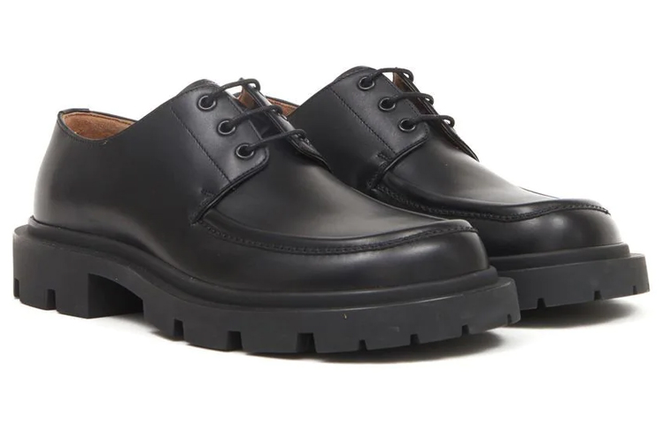 Lookbook (W) Maison Margiela Zapatos de Cuero con Cordones 'Moda Negra' S58WQ0133P3292H8396