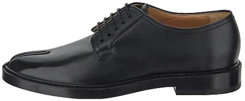 (Women) Maison Margiela Leather Lace-Up Sneakers 'Black' S39WQ0086P5602T8013 (Women) Maison Margiela Leather Lace-Up Sneakers 'Black' S39WQ0086P5602T8013