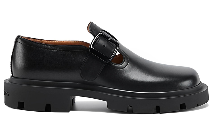 Order (W) Maison Margiela Loafer Kulit dengan Loop 'Hitam' S58WP0262P3292H8396