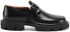 Order (W) Maison Margiela Kasut Loafer Kulit dengan Gelung 'Hitam' S58WP0262P3292H8396