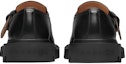 Purchase (W) Maison Margiela Kasut Loafer Kulit dengan Gelung 'Hitam' S58WP0262P3292H8396