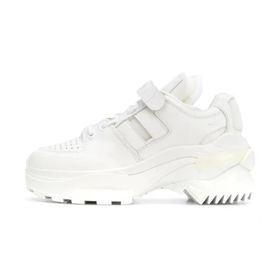 (W) Maison Margiela Leather Low-Top 'White'