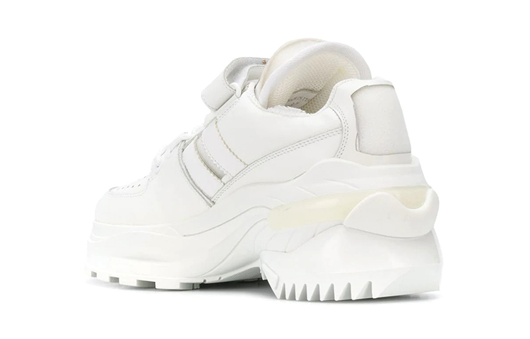 (W) Maison Margiela Leather Low-Top 'White' 圖 4