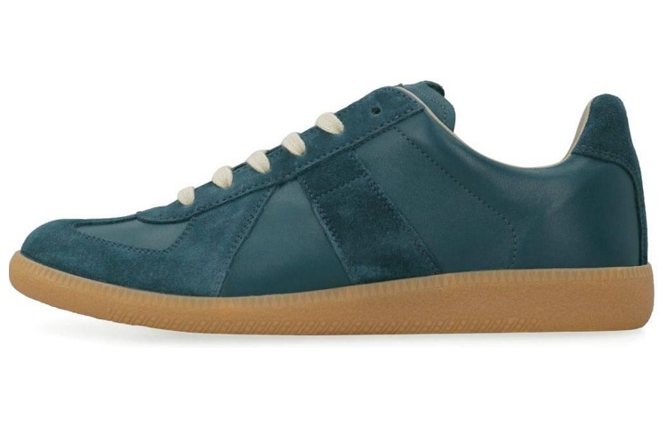 (Women) Maison Margiela Leather Low Top Sneaker 'Blue' S58WS0109P1895H9389