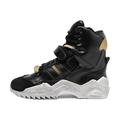 (W) Maison Margiela Leather Mix 'Black'