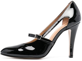 (Women) Maison Margiela Leather Patent Openwork Slip-On High Heels 'Black' S58WL0230P4347T8013 (Women) Maison Margiela Leather Patent Openwork Slip-On High Heels 'Black' S58WL0230P4347T8013